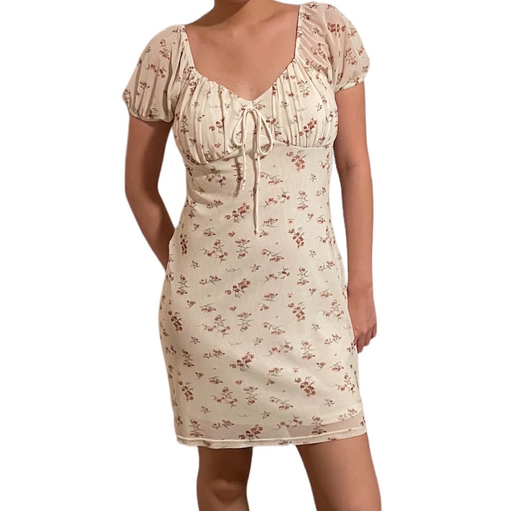 Vintage Babydoll Floral Dress